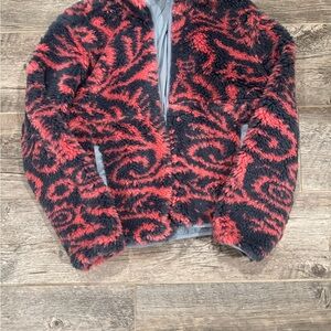 Teddy bear reversible jacket